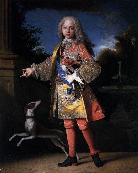 Jean Ranc Portrait of Ferdinand of Bourbon Norge oil painting art